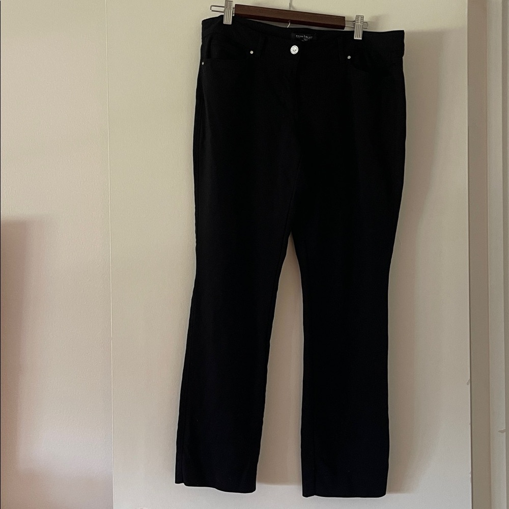 White House Black Market Classic Black Trousers
